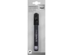 Krijtstift Sigel 1stuk zwart wig punt 1-5 mm