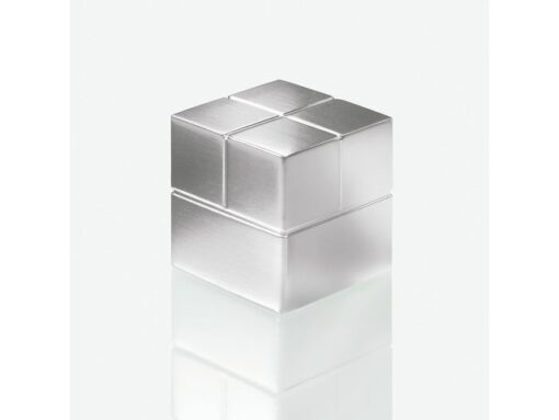 Magneet Sigel voor glasbord 1stuk zilverkleurig C20         Super-sterk 20x20x20mm