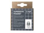 Magneten Sigel voor glasbord set 5stuks zilverkleurig C5    sterk rond 10x10mm