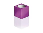 Magneten Sigel voor glasbord set 3kleuren C5 sterk          11x11x11mm turquoise, roze en lichtgroen