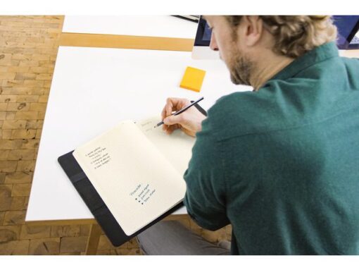 Sigel Business Organiser Conceptum Flex Kunstleer, A4, zwart,     gevuld met schrift geruit, to-do-list schrift en