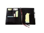 Sigel Business Organiser Conceptum Flex Kunstleer, A5, zwart,     gevuld met schrift gelinieerd, to-do-list schrift en