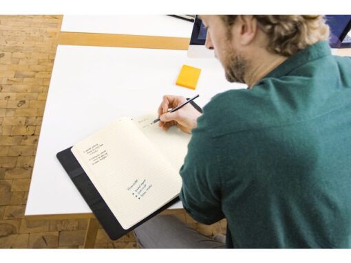 Sigel Business Organiser Conceptum Flex Kunstleer, A5, zwart,     gevuld met schrift gelinieerd, to-do-list schrift en