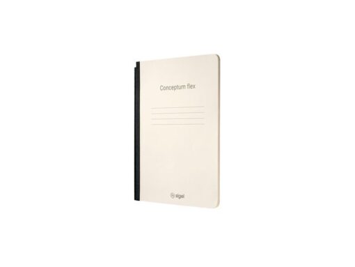 Sigel Business Organiser Conceptum Flex Kunstleer, A5, zwart,     gevuld met schrift gelinieerd, to-do-list schrift en