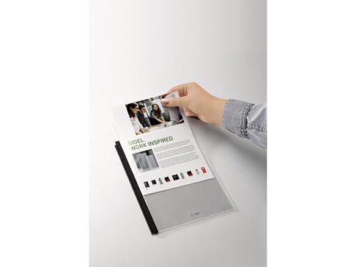 Sigel Showtassen Conceptum Flex A5, kunststof, 5 showtassen voor  10 blz