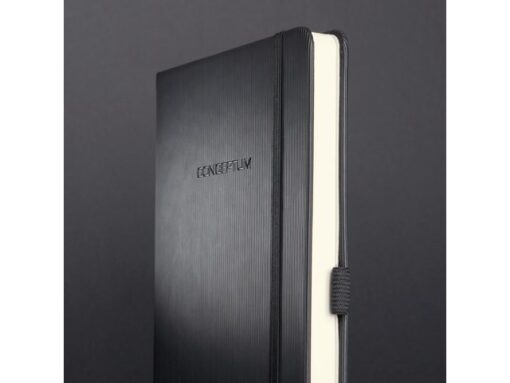 Sigel Notitieboek Conceptum A4 zwart hardcover punt-gelijnd