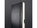 Sigel Notitieboek Conceptum Pure A6 zwart 5mm ruit hardcover.     Genummerde pagina's, inhoudsopgave, sluiting d.m.v.