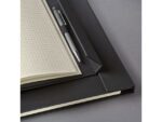 Sigel Notitieboek Conceptum Pure A5 zwart 5mm ruit hardcover met  magneetsluiting. Genummerde pagina's, inhoudsopgave,