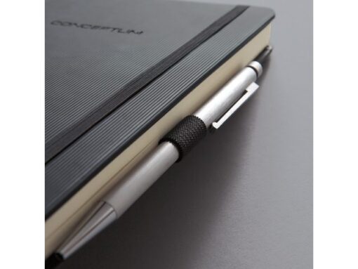 Sigel Notitieboek Conceptum A5 zwart punt-gelijnd, softcover.