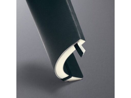 Sigel Notitieboek Conceptum Pure A4 zwart 5mm ruit softcover.     Genummerde pagina's, inhoudsopgave, sluiting d.m.v.