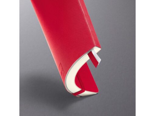 Sigel Notitieboek Conceptum Pure A4 rood 5mm ruit softcover.      Genummerde pagina's, inhoudsopgave, sluiting d.m.v.