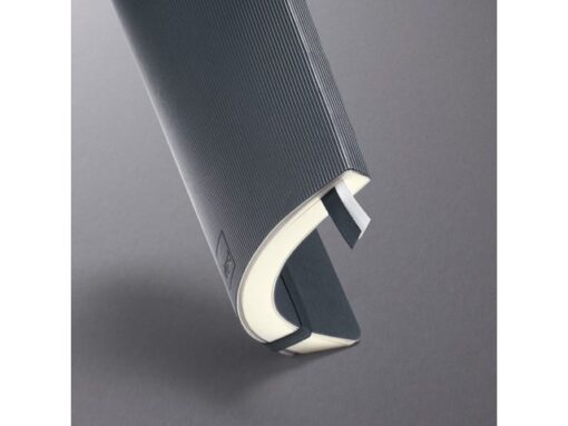 Sigel Notitieboek Conceptum Pure A4 donkergrijs gelinieerd        softcover. Genummerde pagina's, inhoudsopgave, sluiting