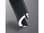 Sigel Notitieboek Conceptum Pure A5 zwart 5mm ruit softcover.     Genummerde pagina's, inhoudsopgave, sluiting d.m.v.