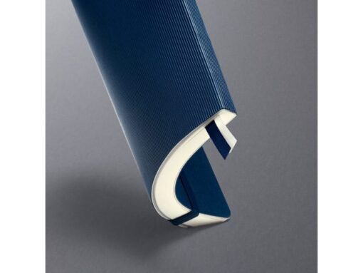 Sigel Notitieboek Conceptum Pure A5 blauw gelinieerd softcover.   Genummerde pagina's, inhoudsopgave, sluiting d.m.v.