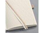 Sigel Notitieboek Conceptum A4 Beige 5mm ruit softcover.          Genummerde pagina's, inhoudsopgave, sluiting d.m.v.