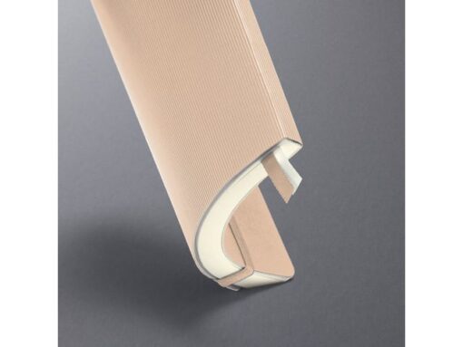 Sigel Notitieboek Conceptum A4 Beige gelinieerd softcover.        Genummerde pagina's, inhoudsopgave, sluiting d.m.v.