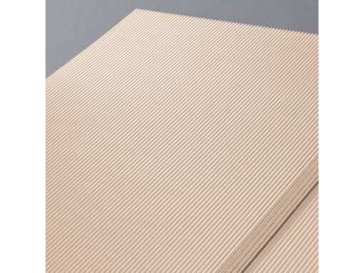Sigel Notitieboek Conceptum A4 Beige 5mm ruit hardcover.          Genummerde pagina's, inhoudsopgave, sluiting d.m.v.
