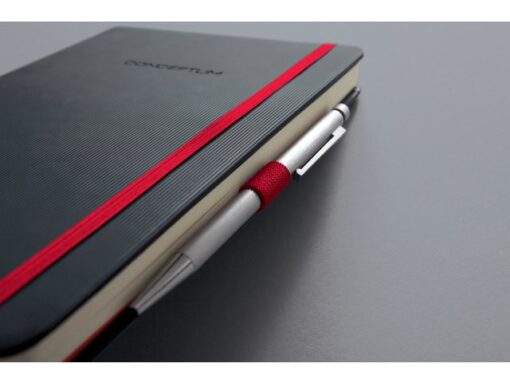 Sigel Notitieboek Conceptum RED Edition A5 zwart 5mm ruit         hardcover. Genummerde pagina's, inhoudsopgave, sluiting