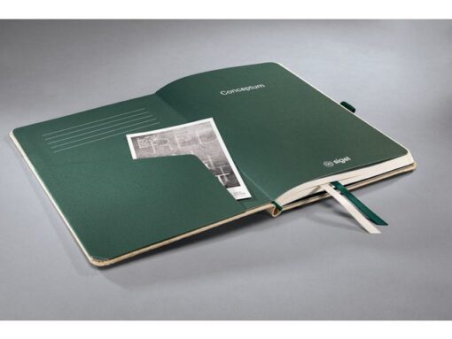 Sigel Notitieboek Conceptum Nature Edition Bamboo A5 Punt-gelijnd hardcover.