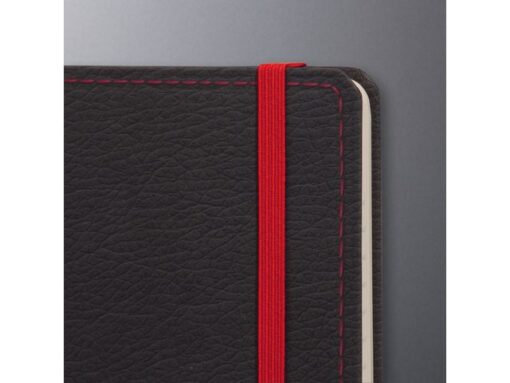Sigel Notitieboek Conceptum A4 grijs-rood punt-gelijnd 194pag     80gr HC