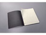 Sigel Schrijfblok Conceptum A4 zwart gelinieerd hardcover 120     pagina's 80 grams chamoiskleurig papier. Met quickpocket.