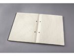 Sigel Schrijfblok Conceptum A5 zwart 5mm ruit softcover. 120      pagina's 80 grams chamoiskleurig papier. Met quickpocket.