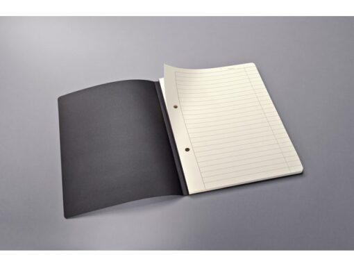 Sigel Schrijfblok Conceptum A5 zwart gelinieerd hardcover. 120    pagina's 80 grams chamoiskleurig papier. Met quickpocket.