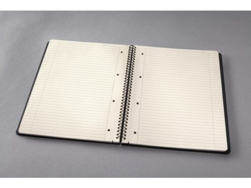 Sigel Notitieblok Conceptum A4 zwart gelinieerd hardcover. 160    pagina's 80 grams chamoiskleurig papier. Met quickpocket.