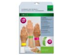 Evenementenbandjes Sigel super soft, 255x25mm 120 stuks     neon groen