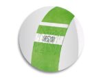 Evenementenbandjes Sigel super soft, 255x25mm 120 stuks     neon groen