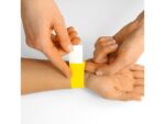 Evenementenbandjes Sigel super soft, 255x25mm 120 stuks     neon geel