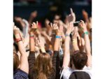 Evenementenbandjes Sigel super soft, 255x25mm 120 stuks     neon geel