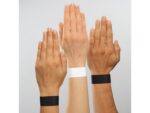 Evenementenbandjes Sigel super soft, 255x25mm 120 stuks wit