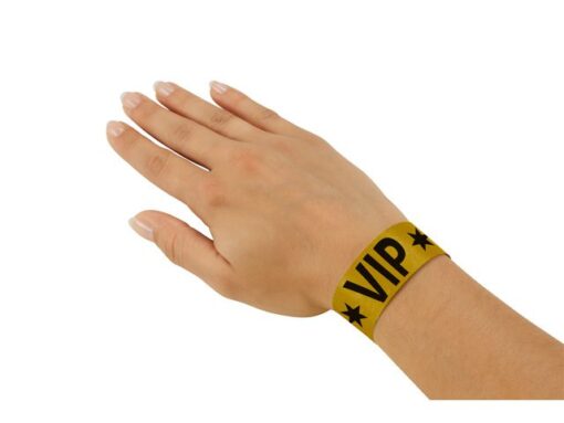 Evenementenbandjes Sigel super soft, 255x25mm 120 stuks VIP
