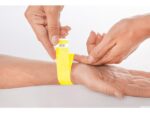 Evenementenbandjes Sigel super soft, 255x25mm 120 stuks     fluorescerend geel