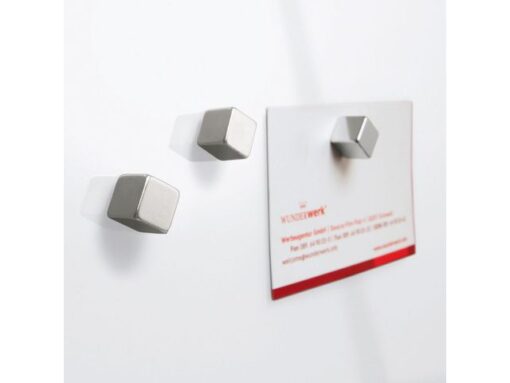Glasmagneetbord Sigel Artverum 480x480x15mm super wit