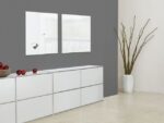 Glasmagneetbord Sigel Artverum 480x480x15mm super wit