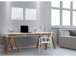 Glasmagneetbord Sigel Artverum 480x480x15mm super wit