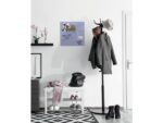 Glasmagneetbord Sigel lavendel 480x480x15mm 3 magn +        bevestigingsmateriaal