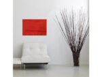 Glasmagneetbord Sigel Artverum 600x400x15mm Rood