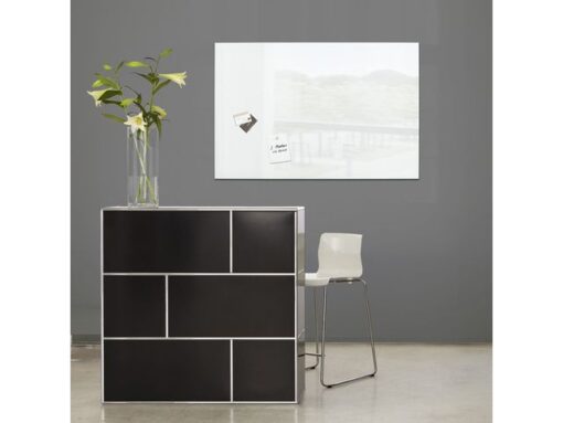 Glasmagneetbord Sigel Artverum 1000x650x15mm super wit