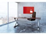 Glasmagneetbord Sigel Artverum 1000x650x15mm rood
