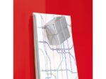 Glasmagneetbord Sigel Artverum 1000x650x15mm rood