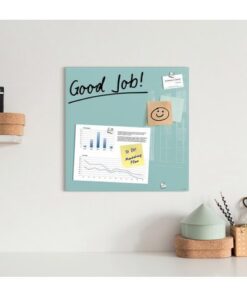 beschrijfbaar met krijt- en glasboardstiften