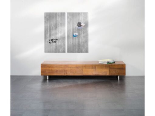 Glasmagneetbord Sigel Artverum 910x460x15mm betondesign