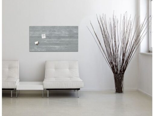 Glasmagneetbord Sigel Artverum 910x460x15mm betondesign
