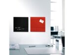 Glasmagneetbord Sigel Artverum 300x300x15mm zwart