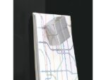 Glasmagneetbord XL Sigel Artverum 1000x1000x18mm zwart