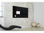 Glasmagneetbord XL Sigel Artverum 1200x900x18mm zwart