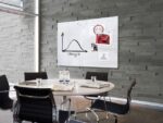 Glasmagneetbord XL Sigel Artverum 1500x1000x18mm super wit